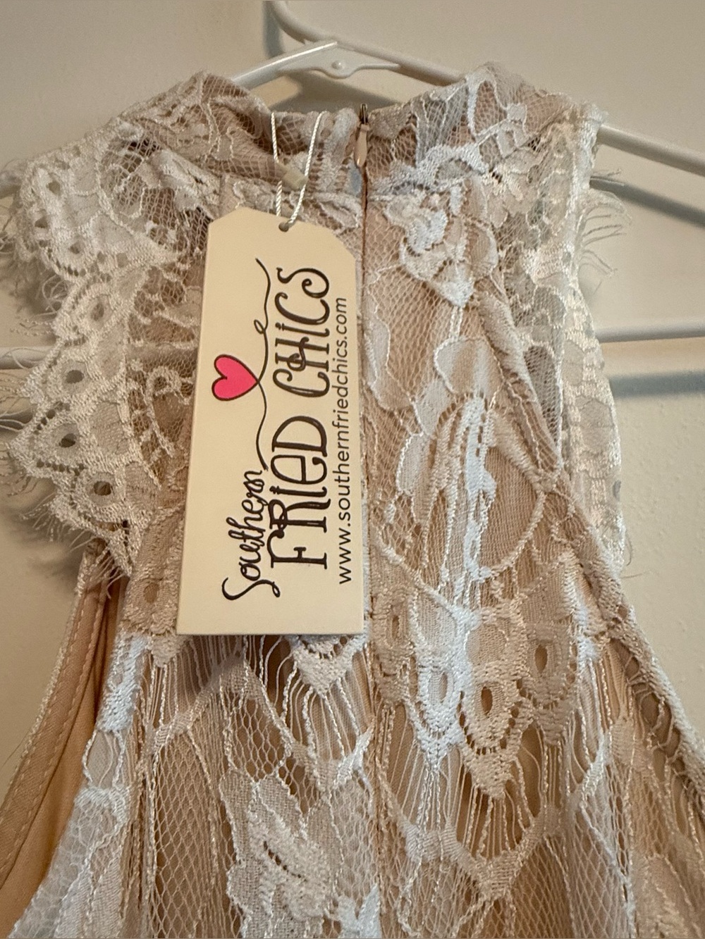 To Have and To Hold Southern Fried Chics Lace Dress